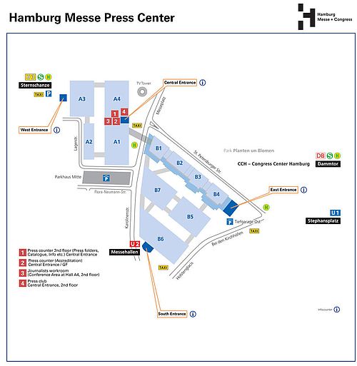 Hamburg Messe Press Center