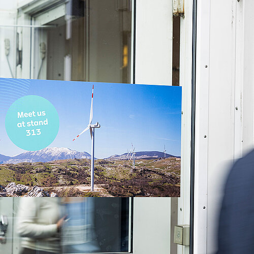 WindEnergy Hamburg 2024 - door sticker WindEnergy Hamburg 2024 - door sticker